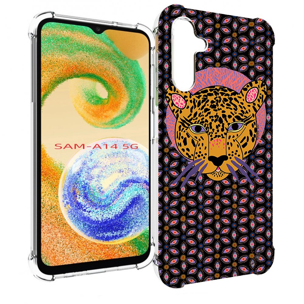 

Чехол MyPads тигр-в-глазах для Samsung Galaxy A14 5G, Прозрачный, Tocco