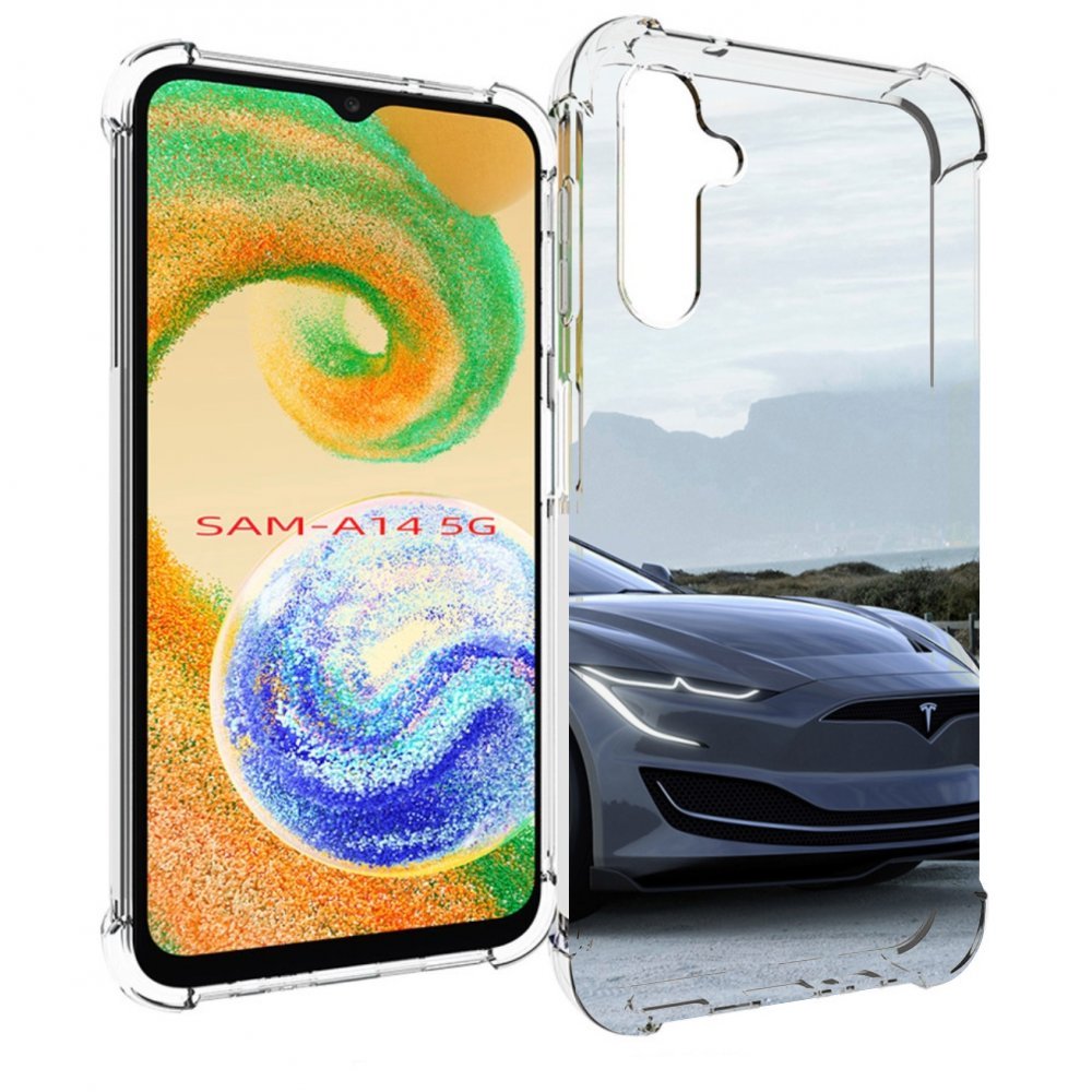 

Чехол MyPads tesla 2 мужской для Samsung Galaxy A14 5G, Прозрачный, Tocco
