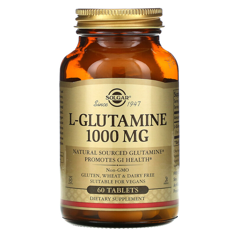 L-Glutamine 1000 Solgar, 60 таблеток