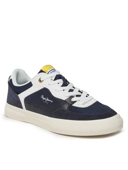 Кеды мужские Pepe Jeans Kenton Master Mesh PMS30905 синие 45 EU (доставка из-за рубежа)