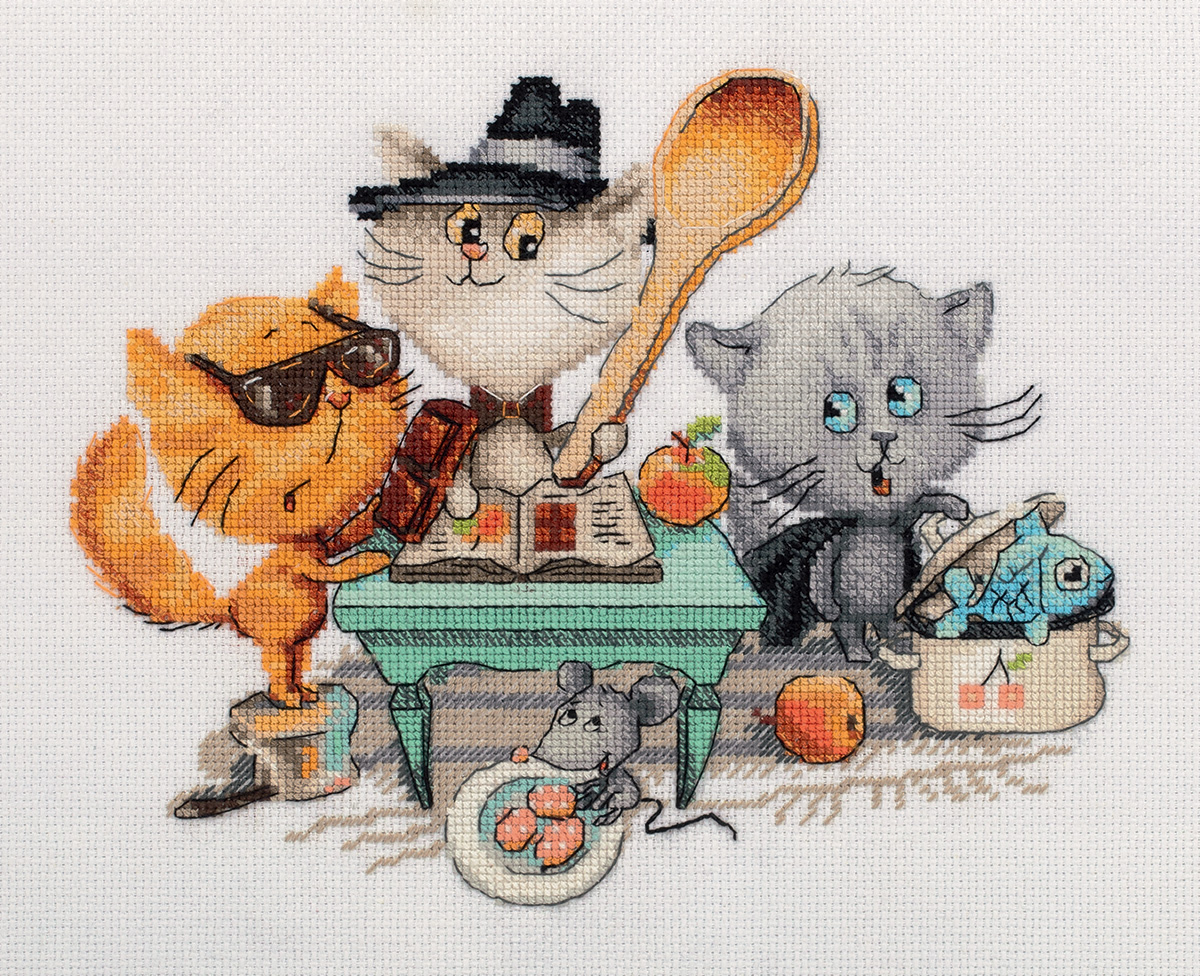 

Вышивка крестом Klart 8-463, 24 x 20 см