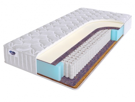 

Матрас SkySleep 65 x 185 JOY FOAM COCOS S1000, Белый, JOY FOAM COCOS S1000
