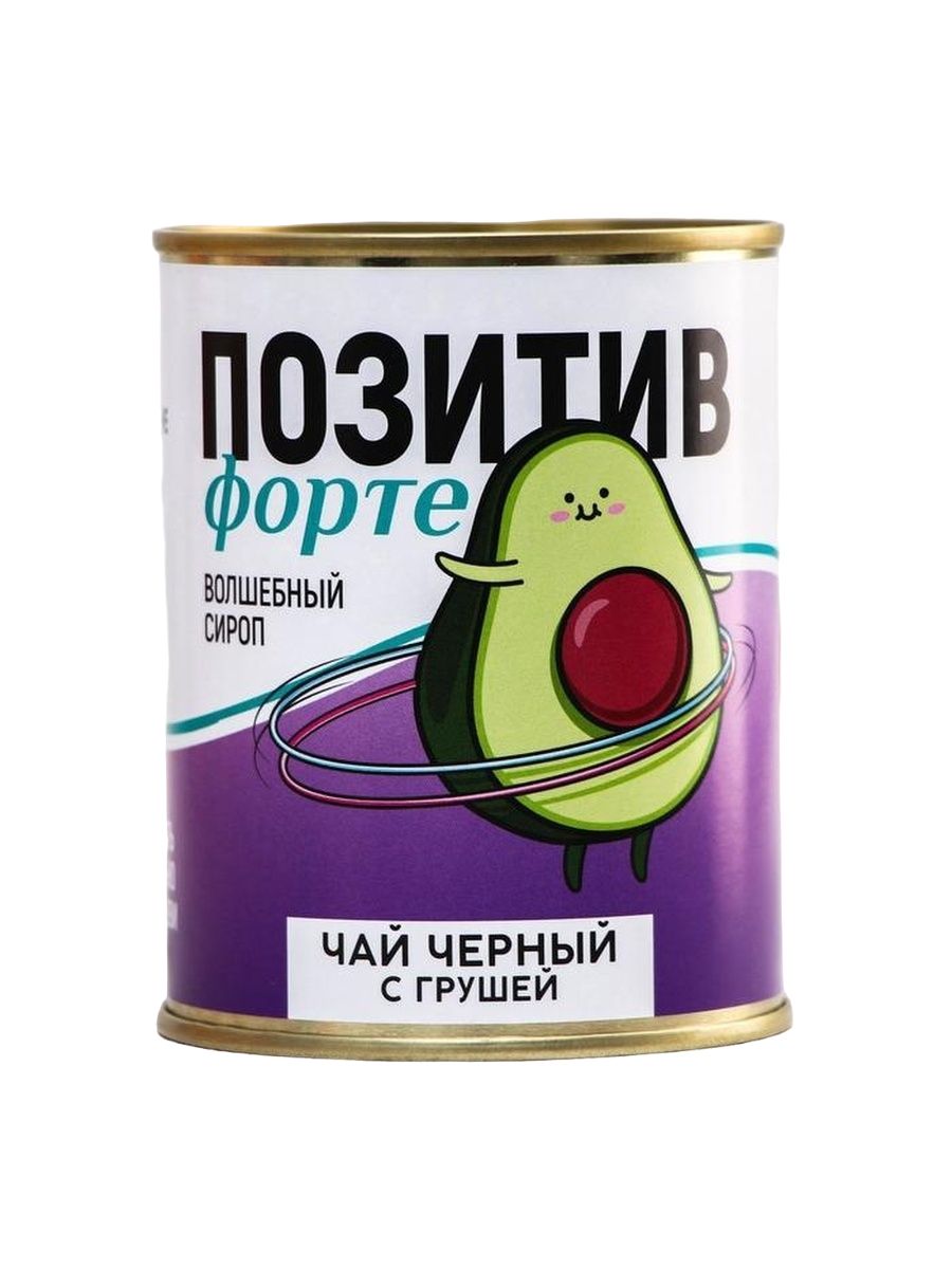 

Чай чёрный «Позитив форте»: с грушей, 60 г., Приколы "Жизненно"