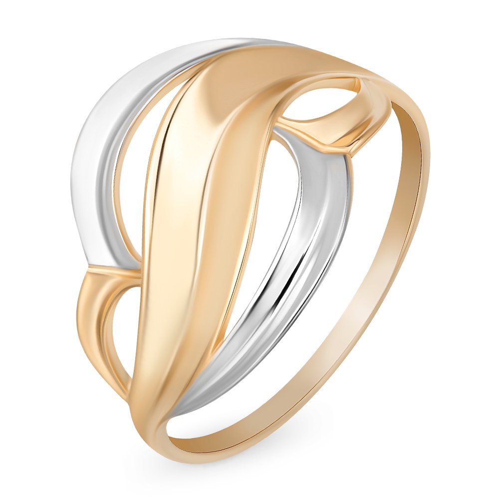 

Кольцо женское из красного золота без вставки 585Gold 401004753, р, 401004753