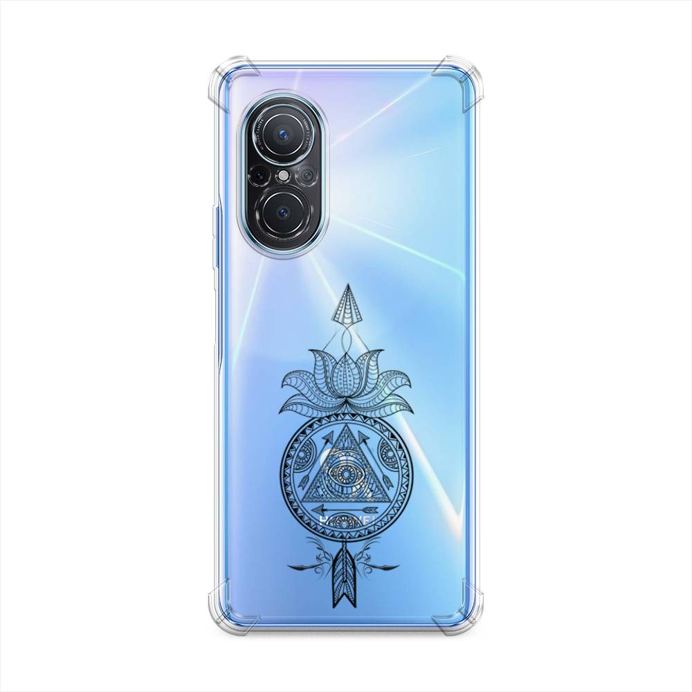 

Чехол Awog на Huawei Nova 9 SE "Талисман арт черный", Серый, 6107251-1