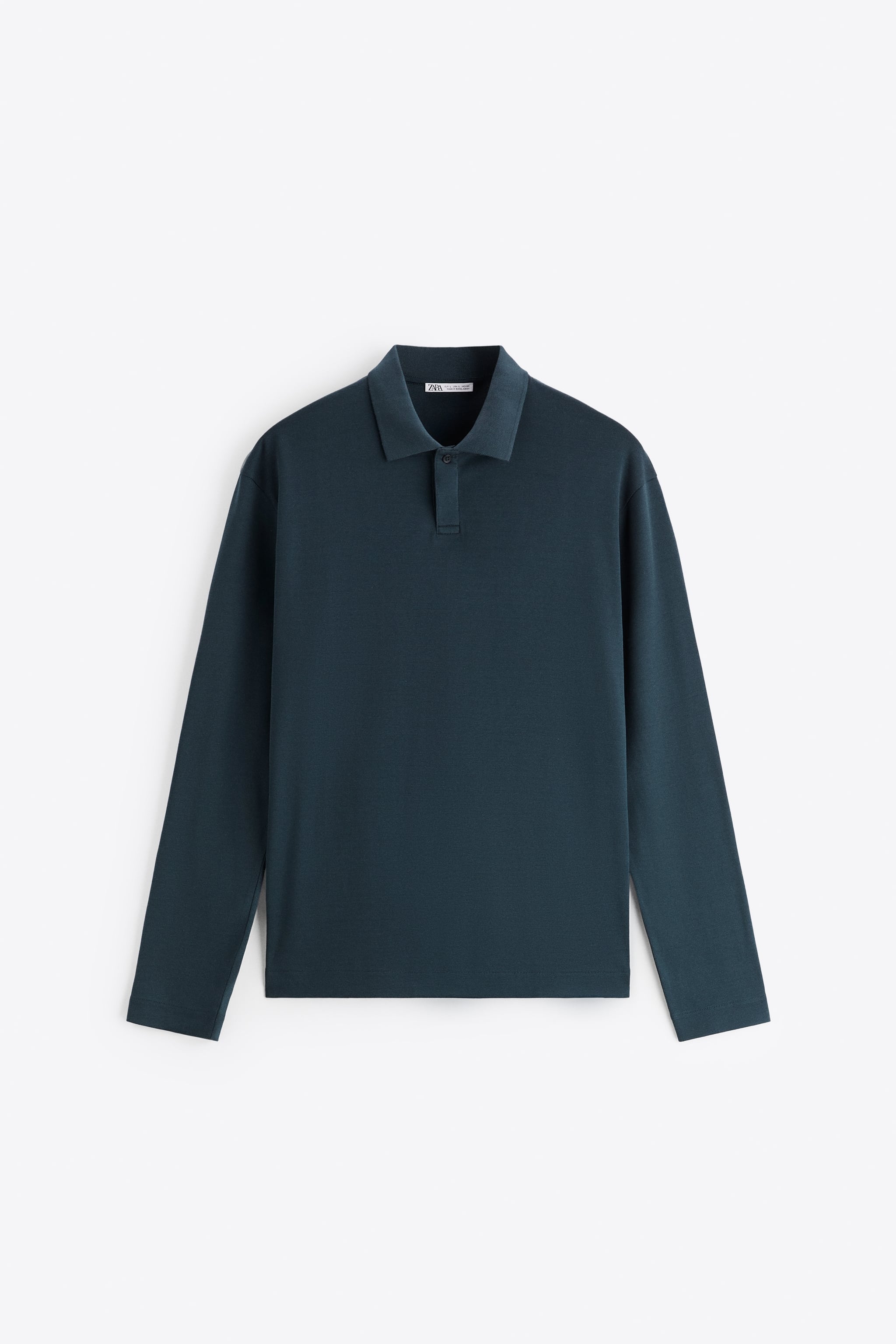 

Лонгслив мужской ZARA 04442425 синий S (доставка из-за рубежа), 04442425