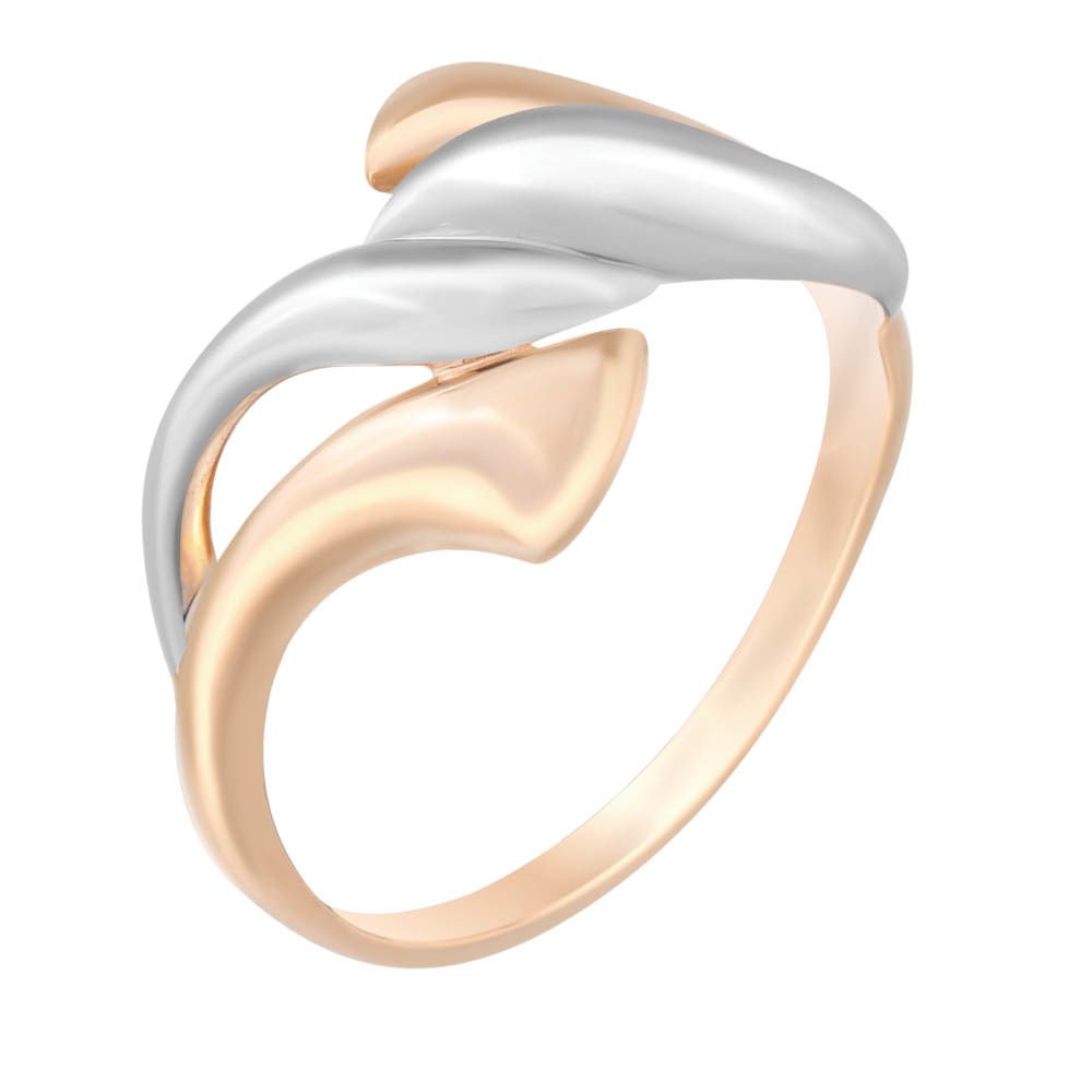 

Кольцо женское из красного золота без вставки 585Gold 301009452, р. 19,5, 301009452