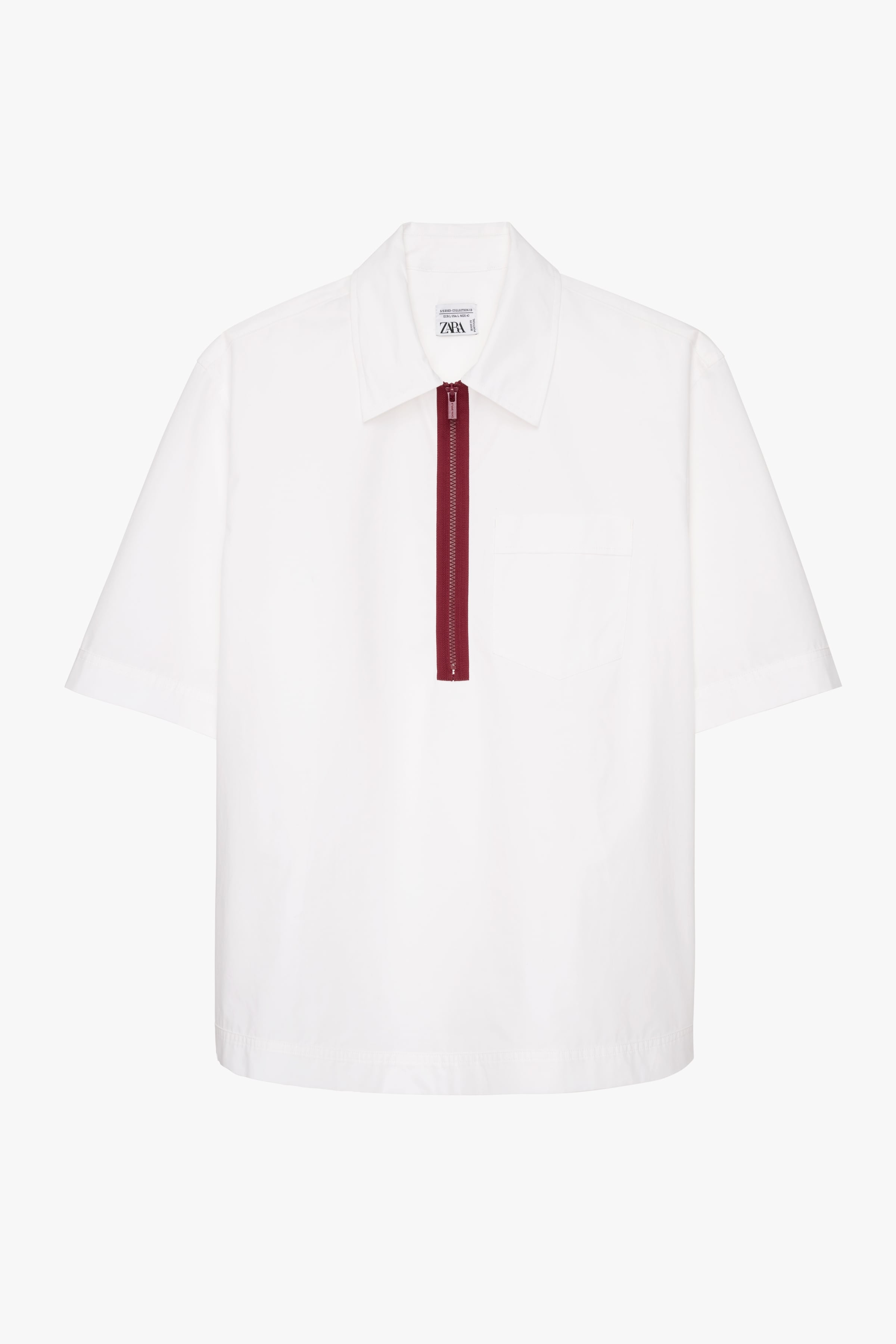 

Футболка мужская ZARA 07455910 белая XL (доставка из-за рубежа), Белый, 07455910