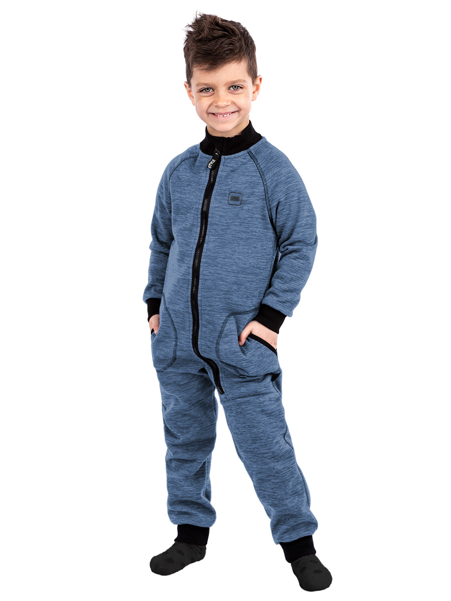 

Комбинезон детский NIKASTYLE 8т7523, джинсовый, 86, Синий, 8т7523
