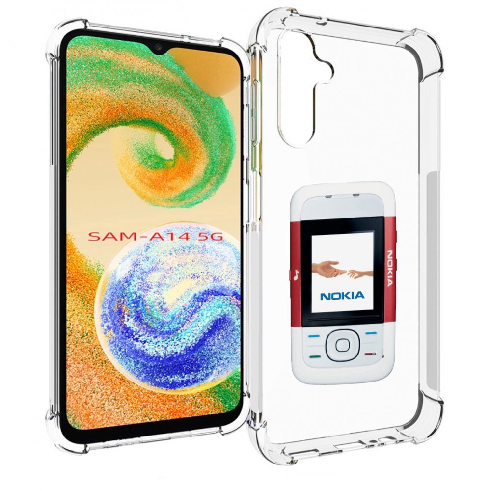 

Чехол MyPads старая нокия для Samsung Galaxy A14 5G, Прозрачный, Tocco