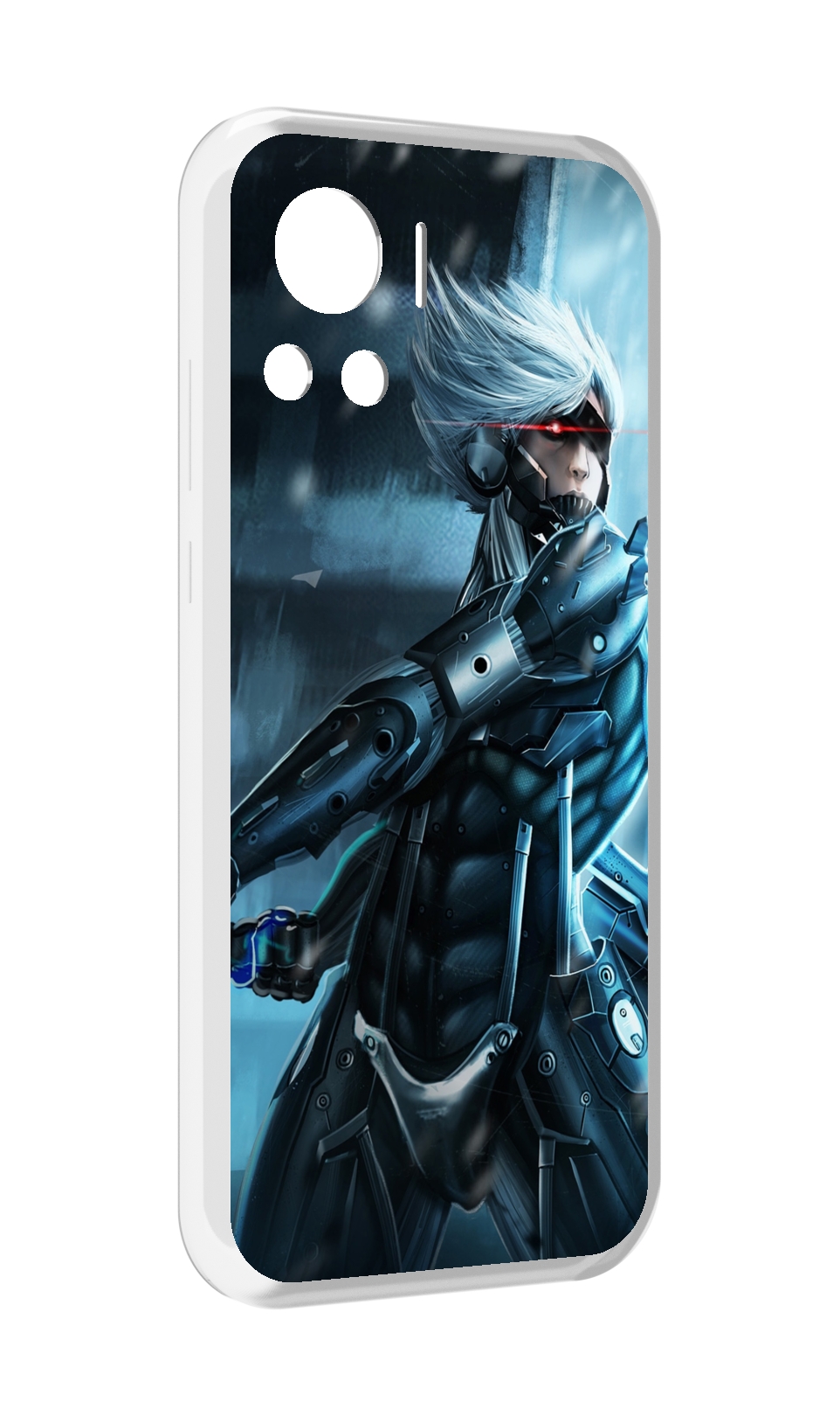 

Чехол MyPads Metal Gear Rising Revengeance для Motorola Edge 30 Ultra, Прозрачный, Tocco