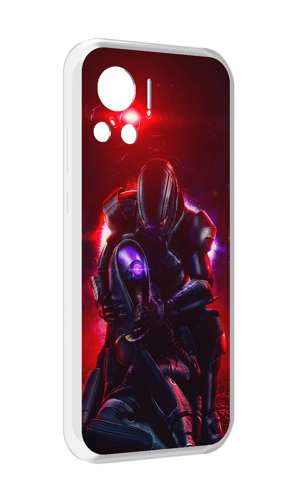 

Чехол MyPads Mass Effect для Motorola Edge 30 Ultra, Прозрачный, Tocco