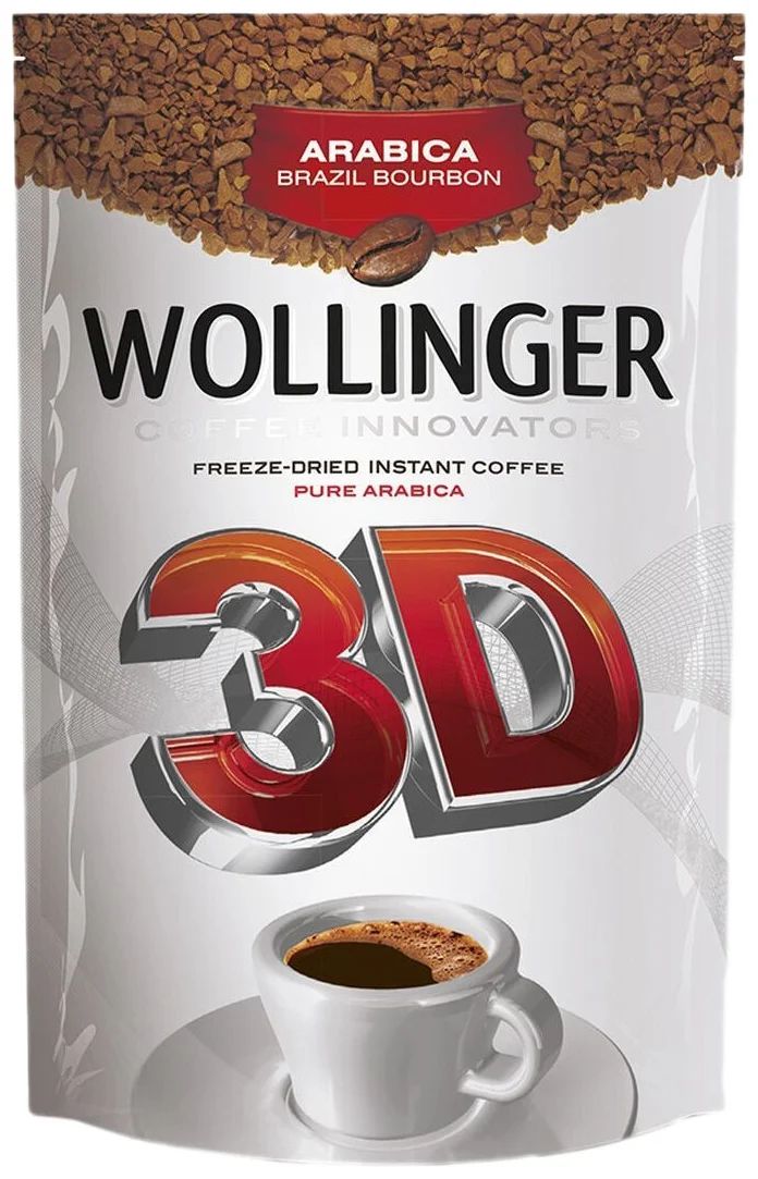 Кофе WOLLINGER 3D растворимый, 75 г