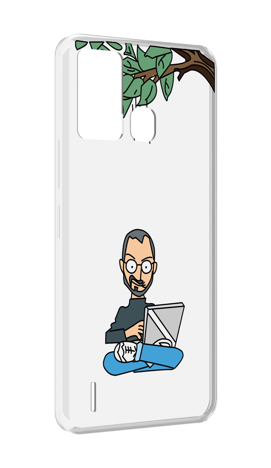 

Чехол MyPads программист для ITEL S16 / ITEL Vision 1 Pro, Прозрачный, Tocco