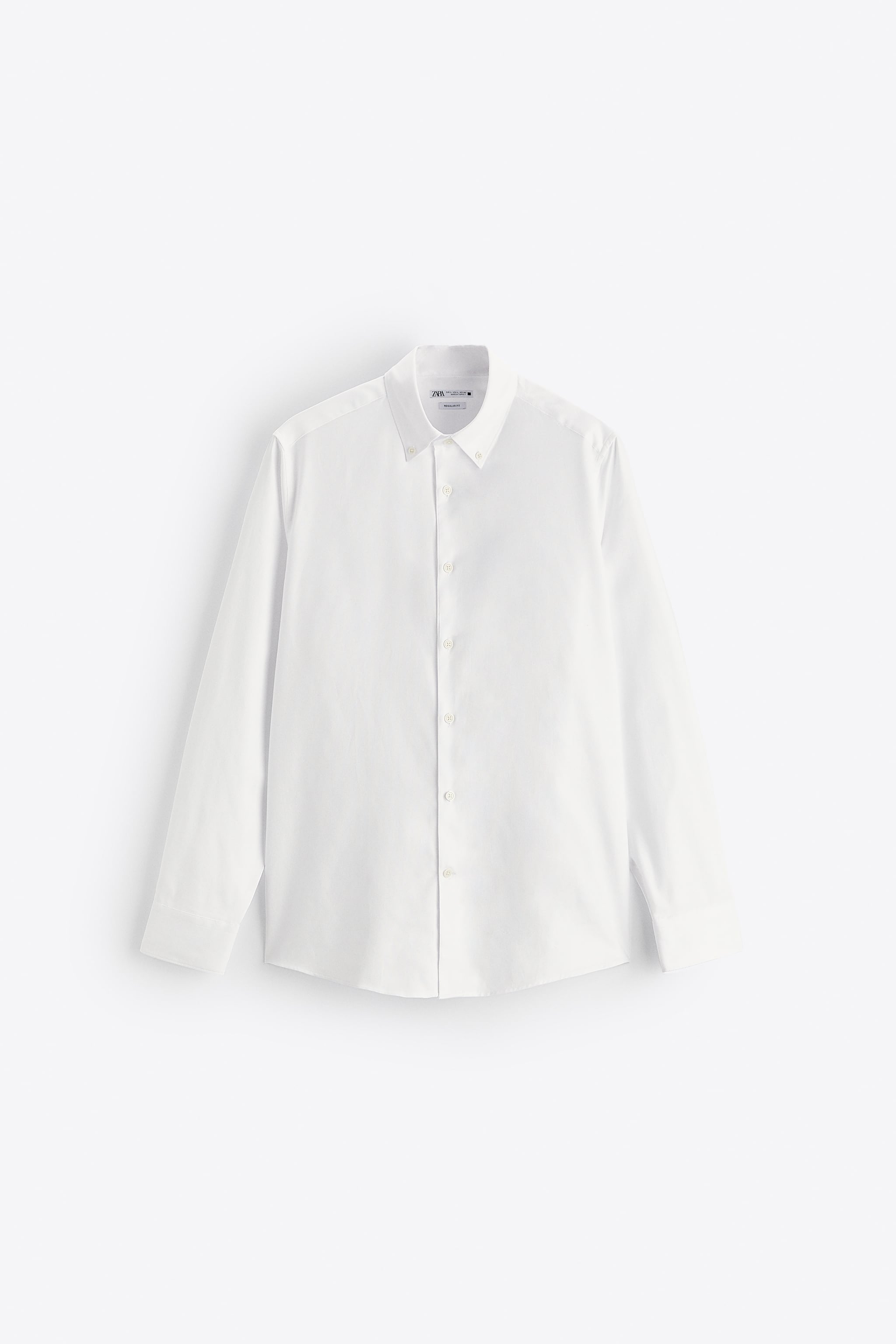

Рубашка мужская ZARA 05588818 белая M (доставка из-за рубежа), Белый, 05588818