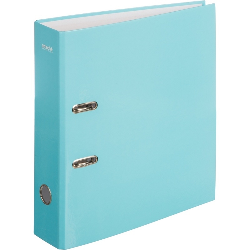 

Папка-регистратор Attache Flamingo aqua, 75 мм, Selection