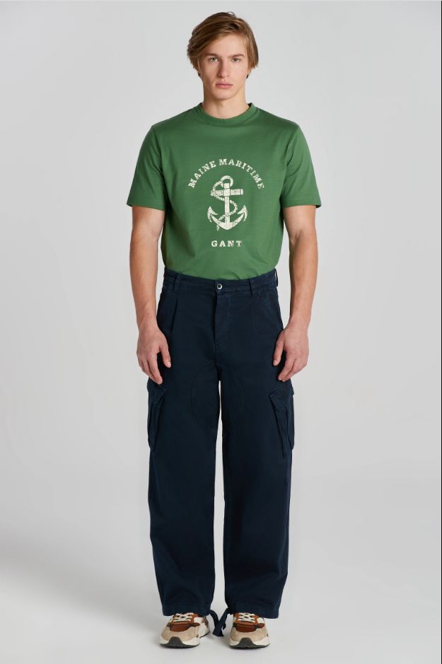 

Брюки мужские GANT 1505175 синие 31 EU, Синий, 1505175