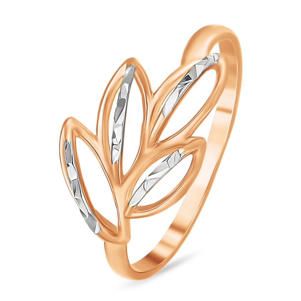 

Кольцо женское из красного золота 585Gold 401004720, р, 401004720