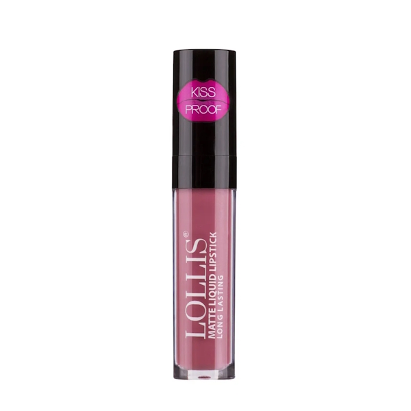 

Помада для губ LOLLIS матовая жидкая Matte Liquid Lipstick тон 15 6 мл, Розовый, LOLLIS