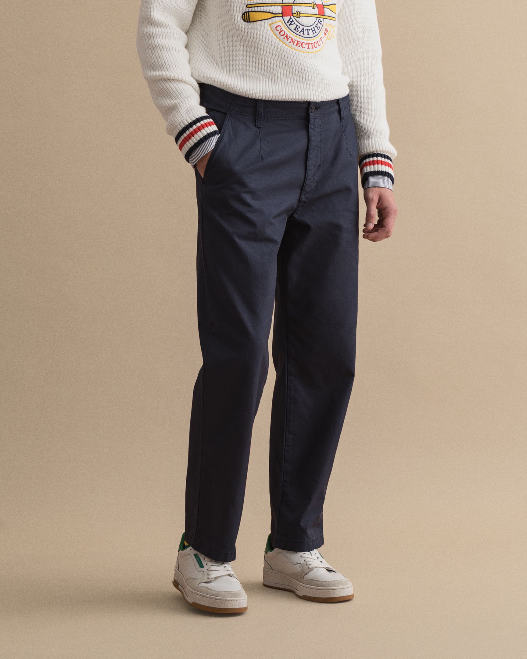 

Брюки мужские GANT 1500070 синие 36 EU, Синий, 1500070