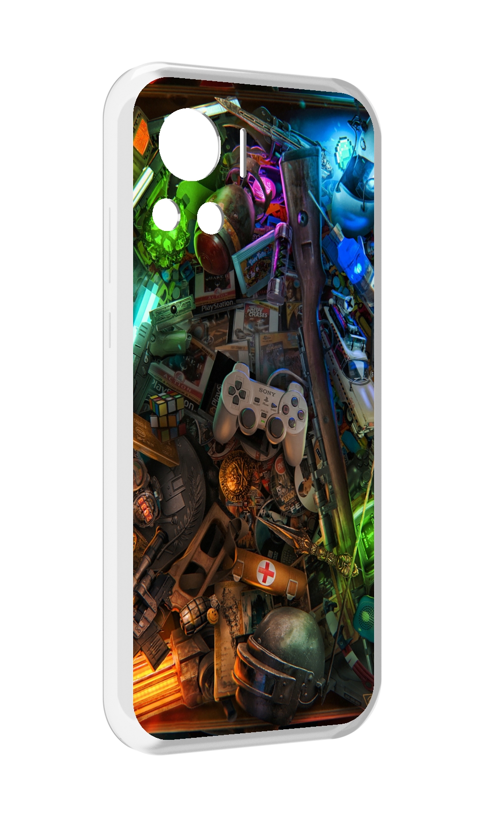 

Чехол MyPads JlaMBcPa6eM для Motorola Edge 30 Ultra, Прозрачный, Tocco