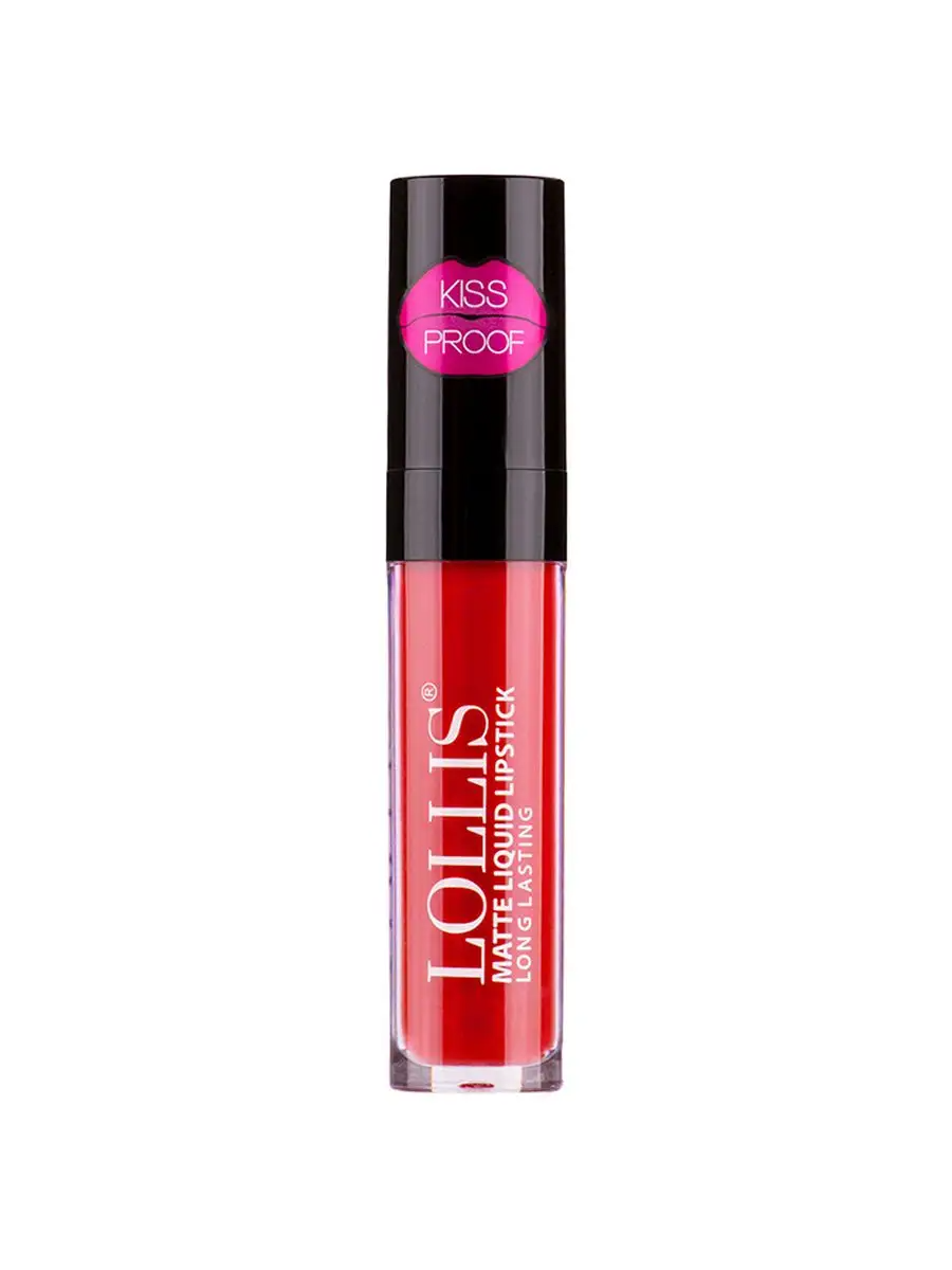 

Помада для губ LOLLIS матовая жидкая Matte Liquid Lipstick тон 09 6 мл, Красный, LOLLIS