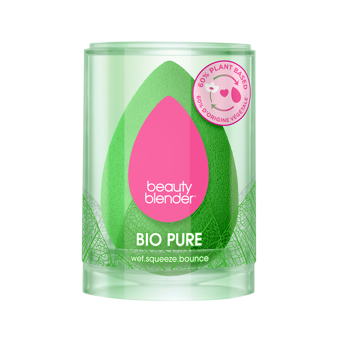 Спонж beautyblender Bio Pure спонж beautyblender pro в тубусе 10 шт