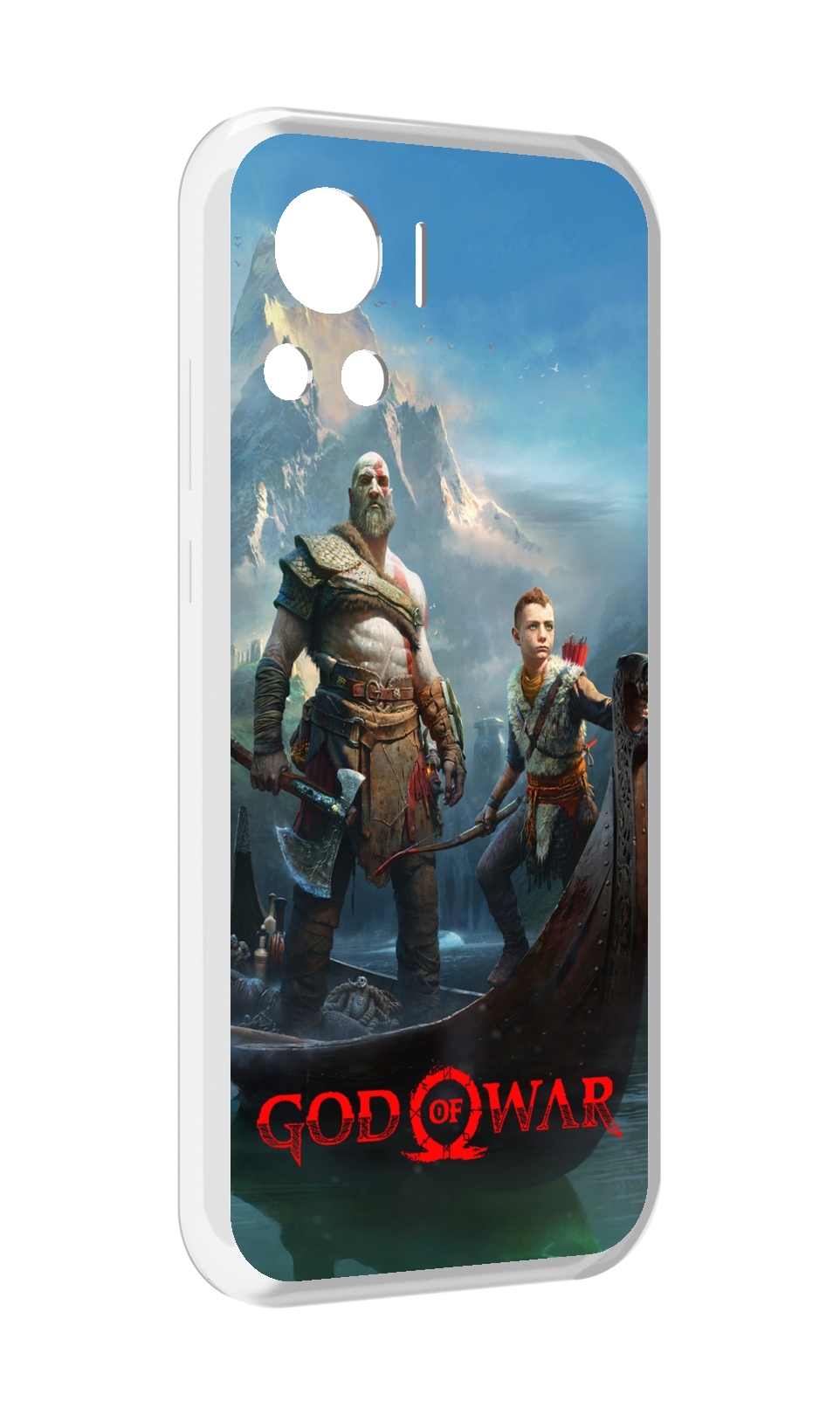 

Чехол MyPads God Of War Кратос Атрей для Motorola Edge 30 Ultra, Прозрачный, Tocco