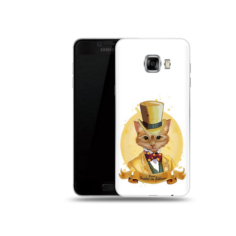 

Чехол MyPads Tocco для Samsung Galaxy C5 (2016) кот юрист, Прозрачный, Tocco