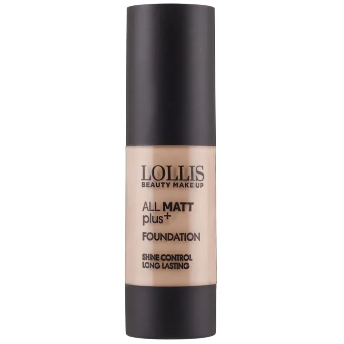 

Тональный крем для лица LOLLIS All Matt Plus+Foundation 02 Меркер Косметика, LOLLIS