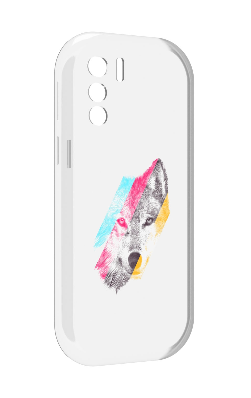 

Чехол MyPads волк градиент для UleFone Note 13P, Прозрачный, Tocco