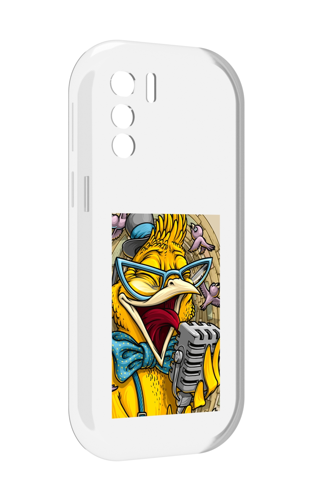 

Чехол MyPads поющая птичка для UleFone Note 13P, Прозрачный, Tocco