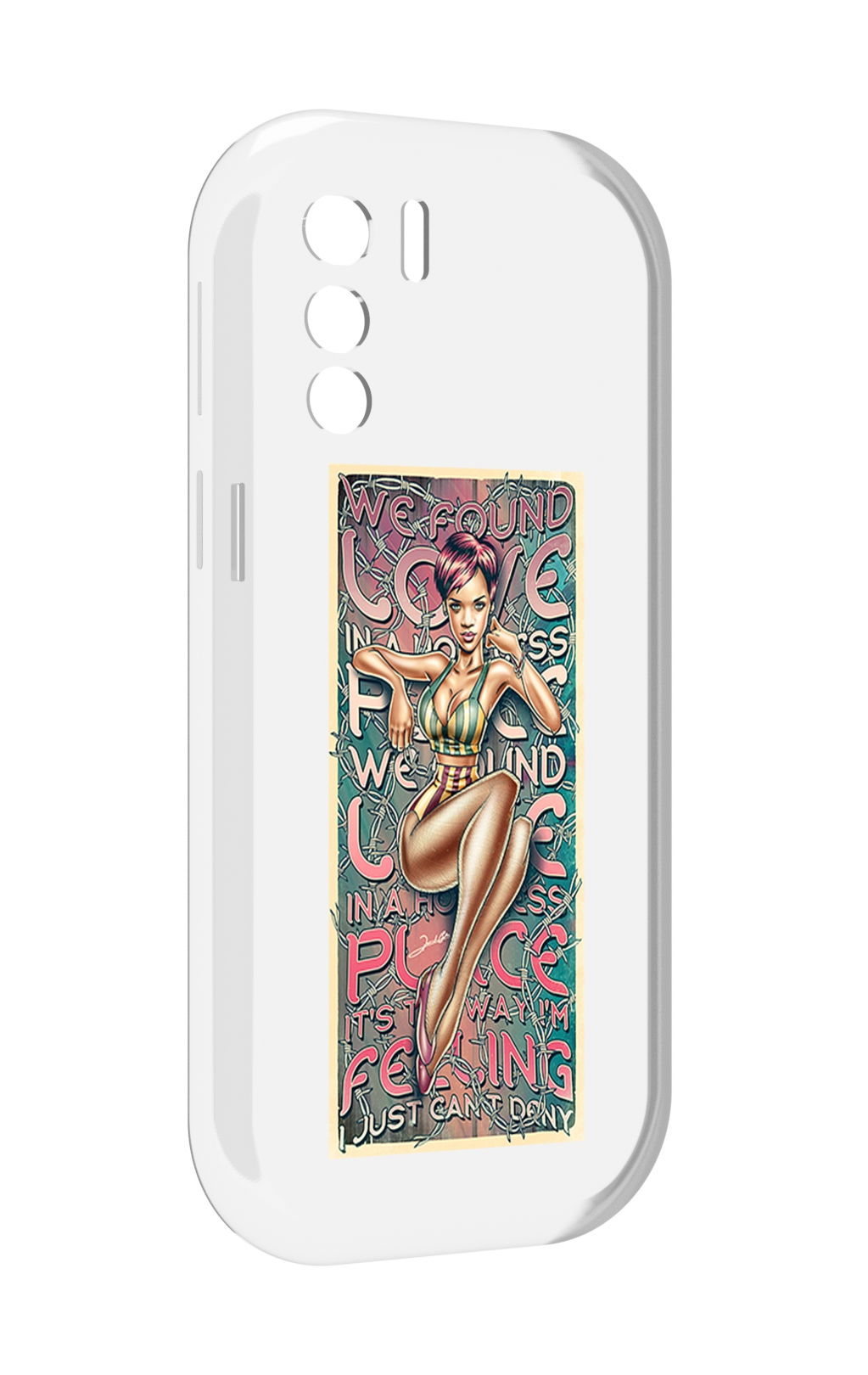 

Чехол MyPads постер-рианна для UleFone Note 13P, Прозрачный, Tocco