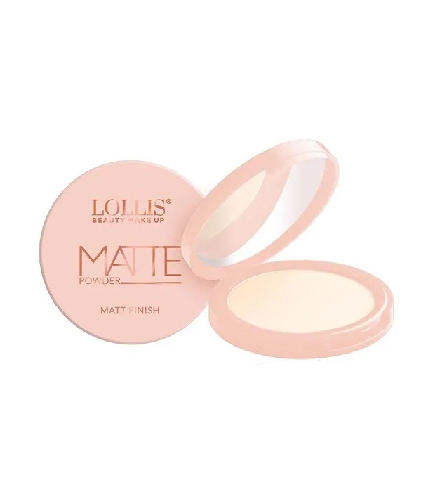 Пудра для лица LOLLIS Matte Powder 01 12г Меркер Косметика