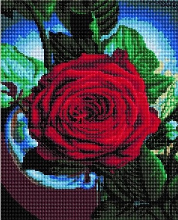 

PaintBoy Алмазная вышивка Пурпурный бутон UB185, 30x40 см