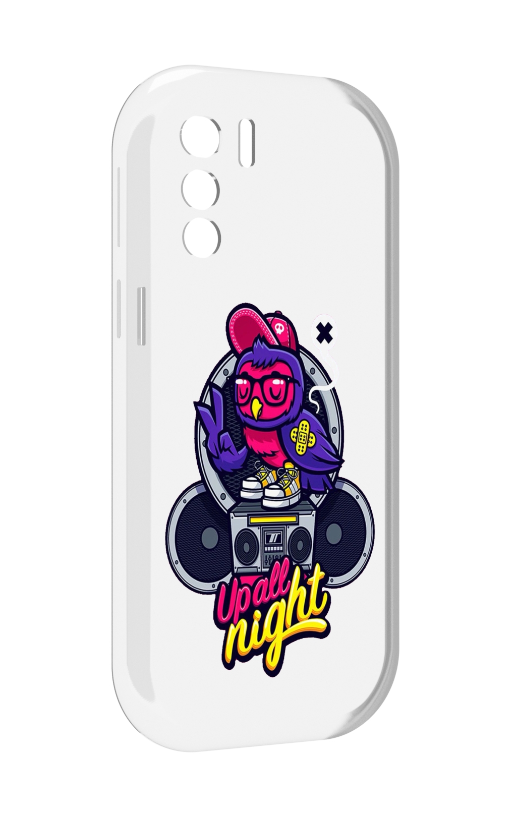 

Чехол MyPads попугай любит музыку для UleFone Note 13P, Прозрачный, Tocco