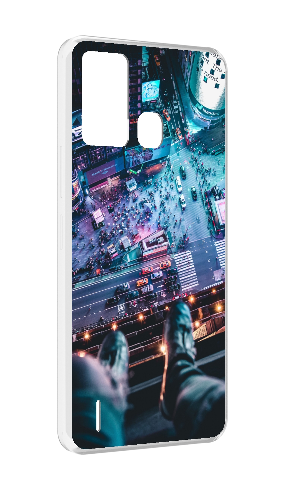

Чехол MyPads парень на крыше для ITEL S16 / ITEL Vision 1 Pro, Прозрачный, Tocco