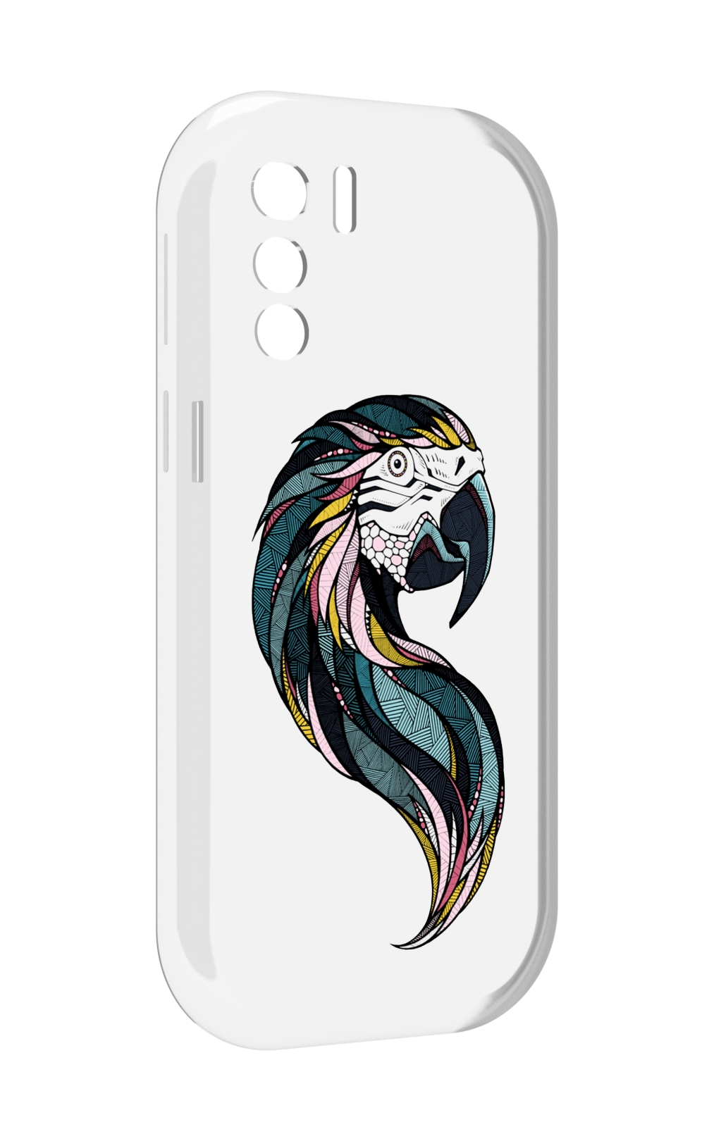 

Чехол MyPads полупопугай для UleFone Note 13P, Прозрачный, Tocco