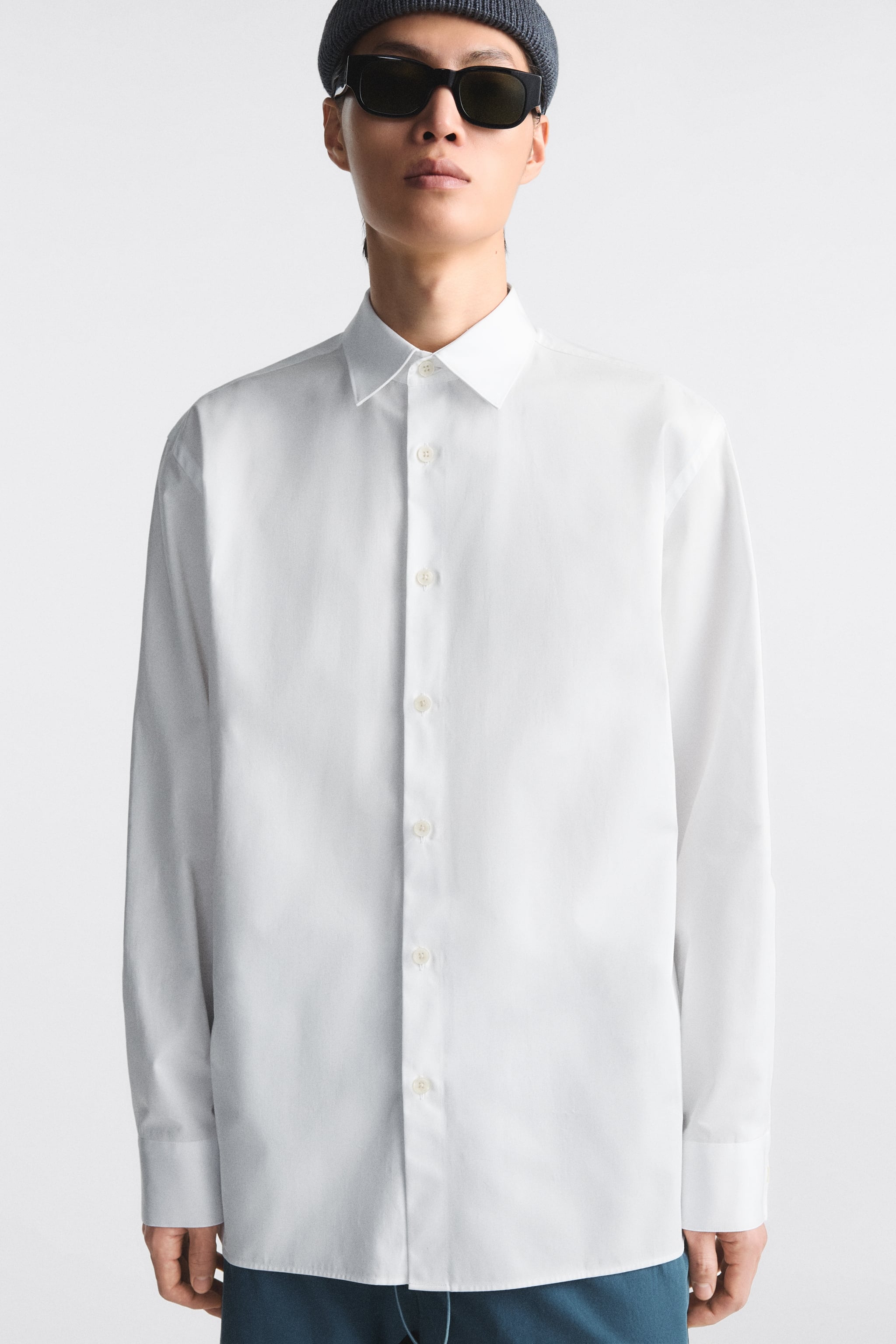 

Рубашка мужская ZARA 05588806 белая S (доставка из-за рубежа), Белый, 05588806