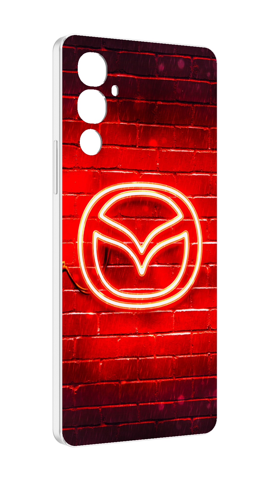 

Чехол MyPads Мазда для Tecno Pova 4, Прозрачный, Tocco
