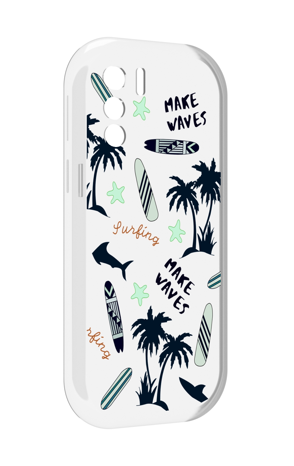 

Чехол MyPads пляжная-тематика для UleFone Note 13P, Прозрачный, Tocco