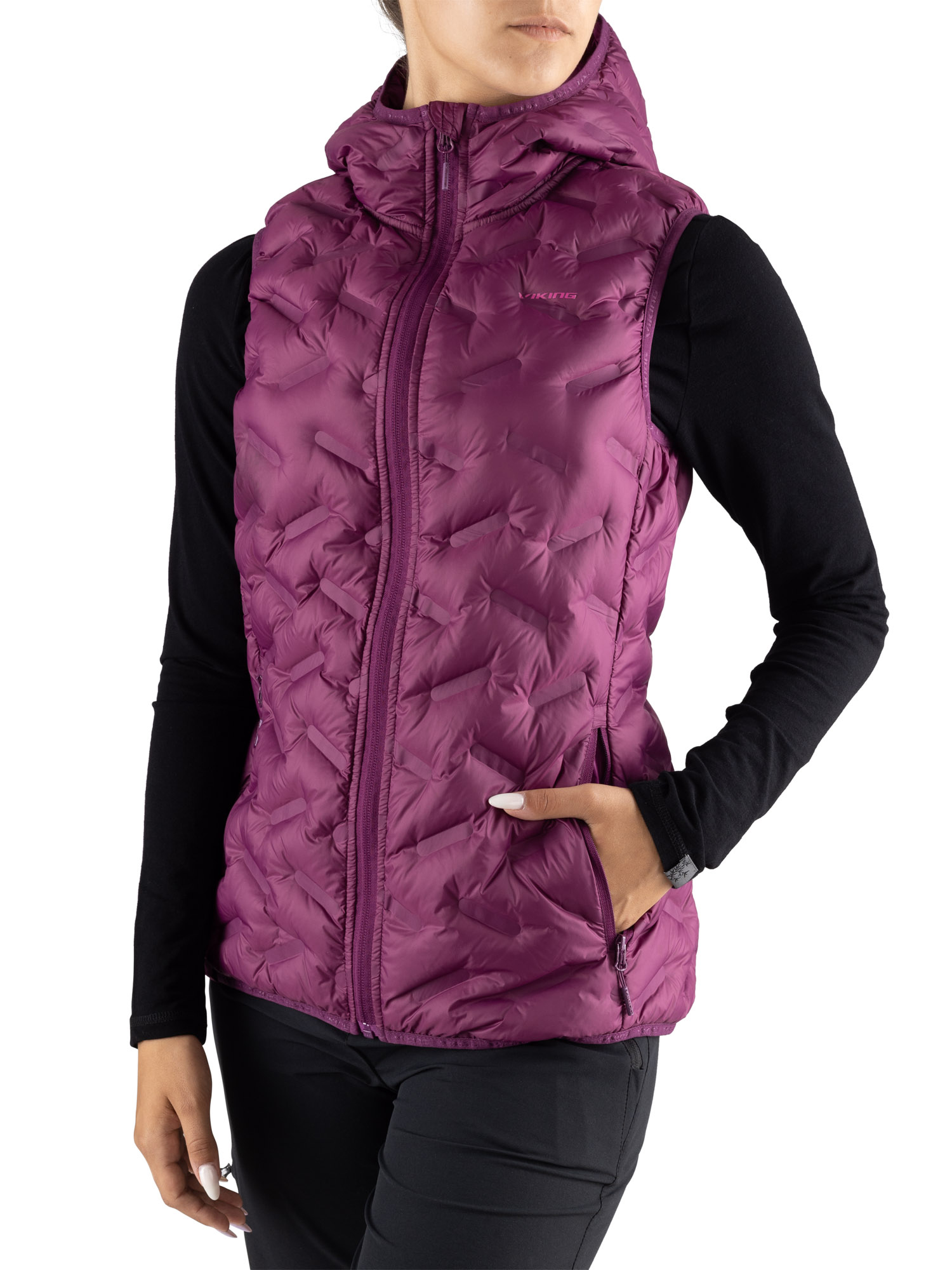 

Утепленный жилет женский Viking Aspen Lady Vest фиолетовый S, Aspen Lady Vest