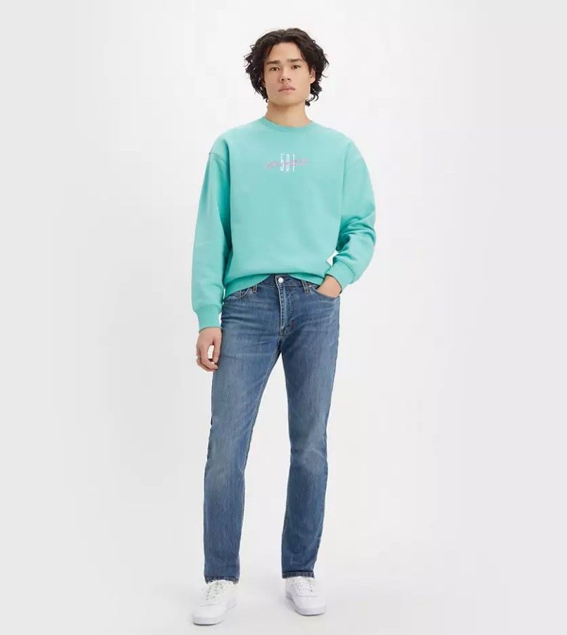 

Джинсы мужские Levi's Lev511 голубые W32/L32, Голубой, Lev511