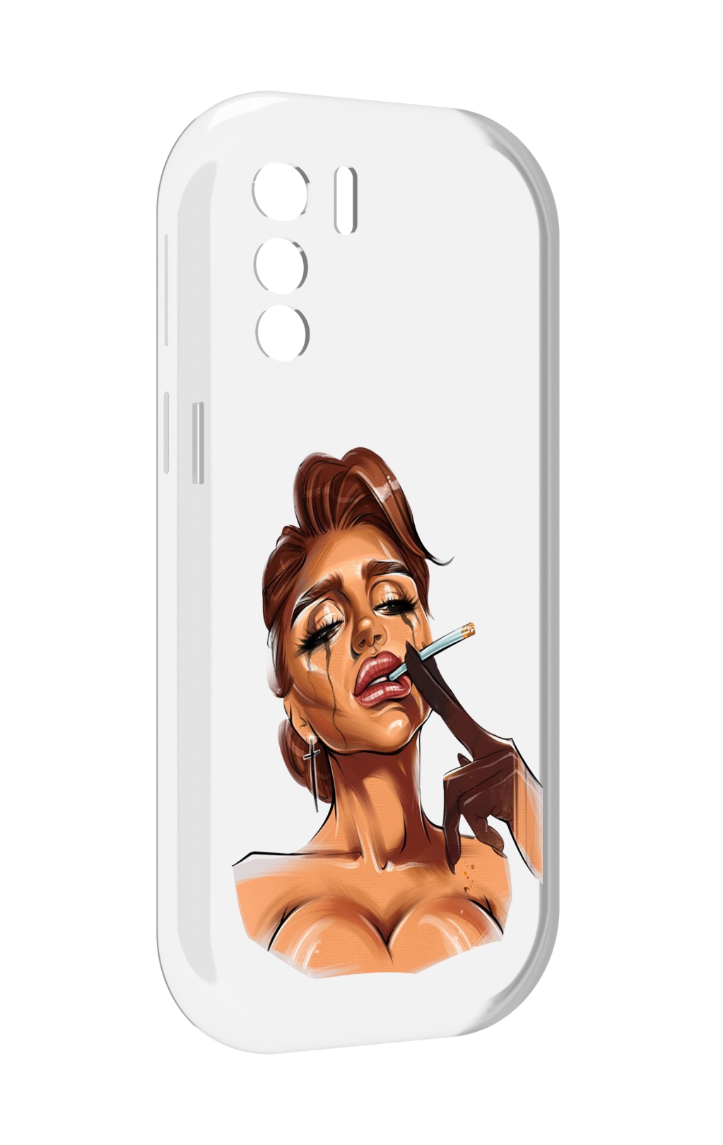 

Чехол MyPads плачущая-девушка-с-сигаретой женский для UleFone Note 13P, Прозрачный, Tocco