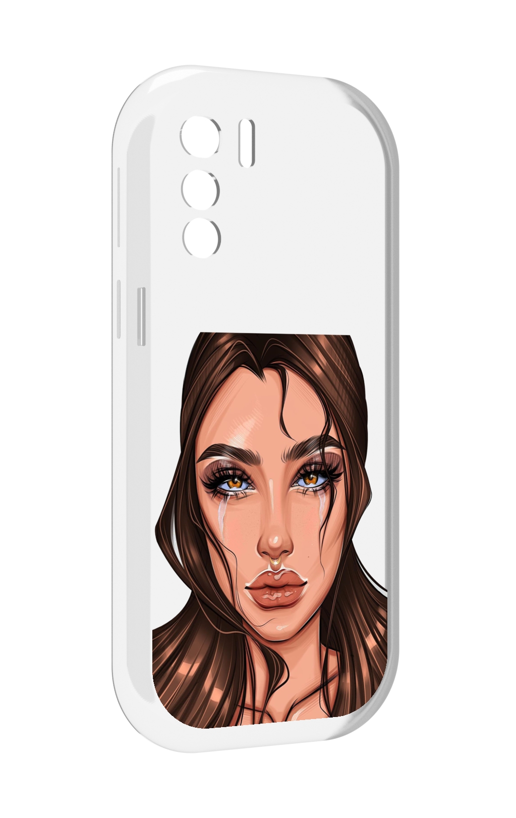 

Чехол MyPads плачущая-девушка женский для UleFone Note 13P, Прозрачный, Tocco