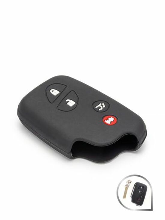 

Чехол SLK силиконовый для ключа Lexus ES240,ES350,RX270,RX350 (1016), Черный