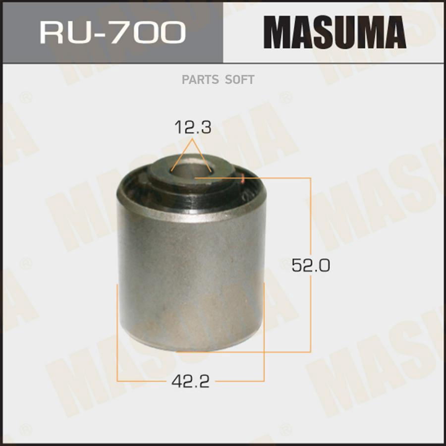 

Сайлентблок HONDA перед. нижн. MASUMA RU-700