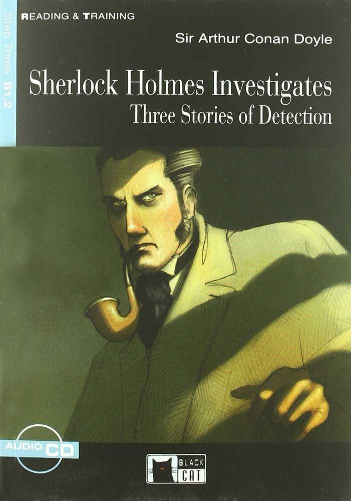 фото Книга reading & training step 3: sherlock holmes investigates + cd cideb