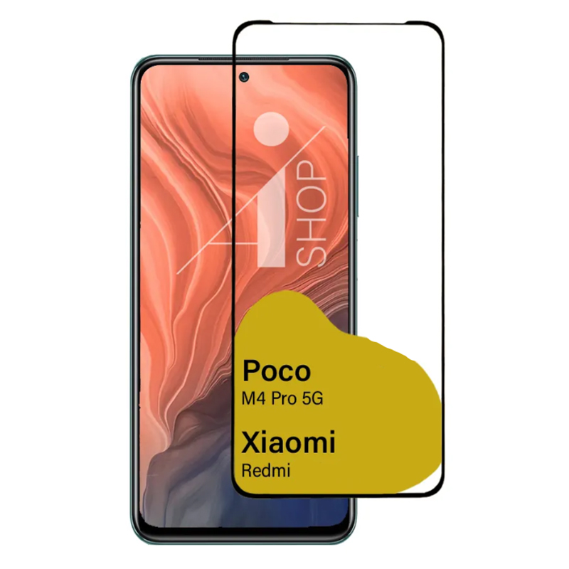 

Защитное стекло на Xiaomi Poco M4 Pro (5G)/Poco X4 Pro (5G)/Poco M3 Pro/Note 11S, X-CASE