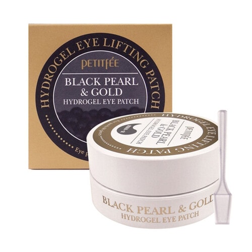 Патчи PETITFEE гидрогелевые Black pearl gold hydrogel eye-spot patch 60шт